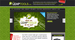 Desktop Screenshot of myleaptools.com